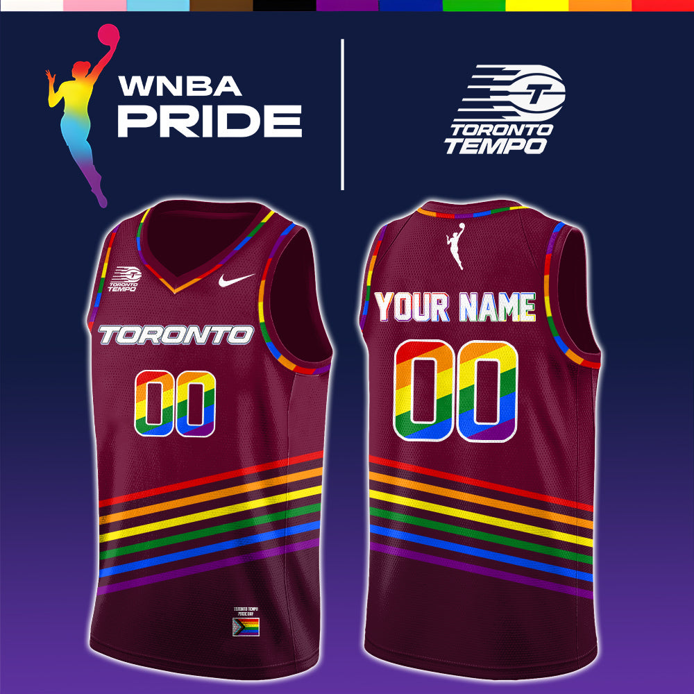 Toronto Tempo 2026 WNBA x Pride Day Jersey Limited Edition