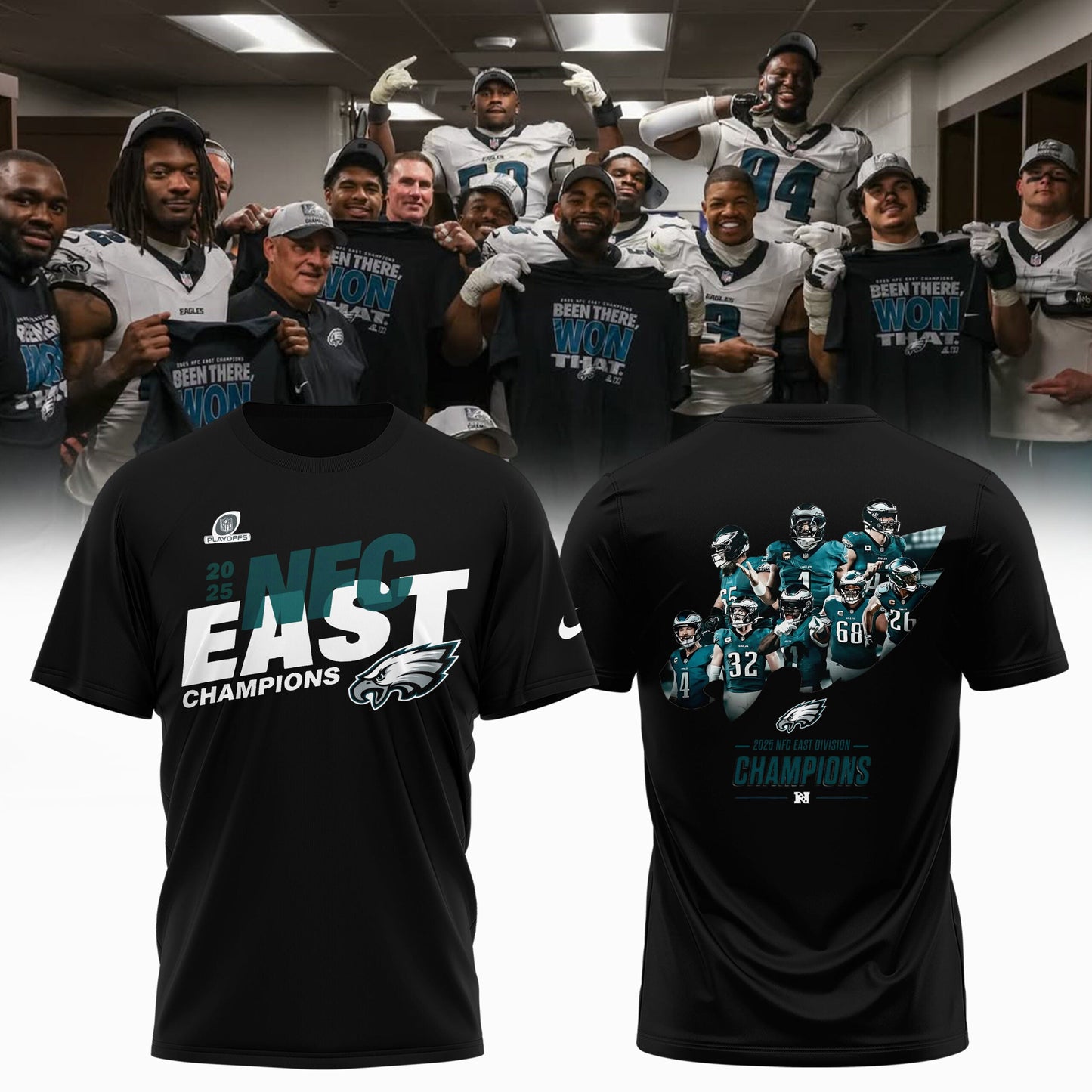 Philadelphia Eagles “ NFC East Champions 2025 Collection