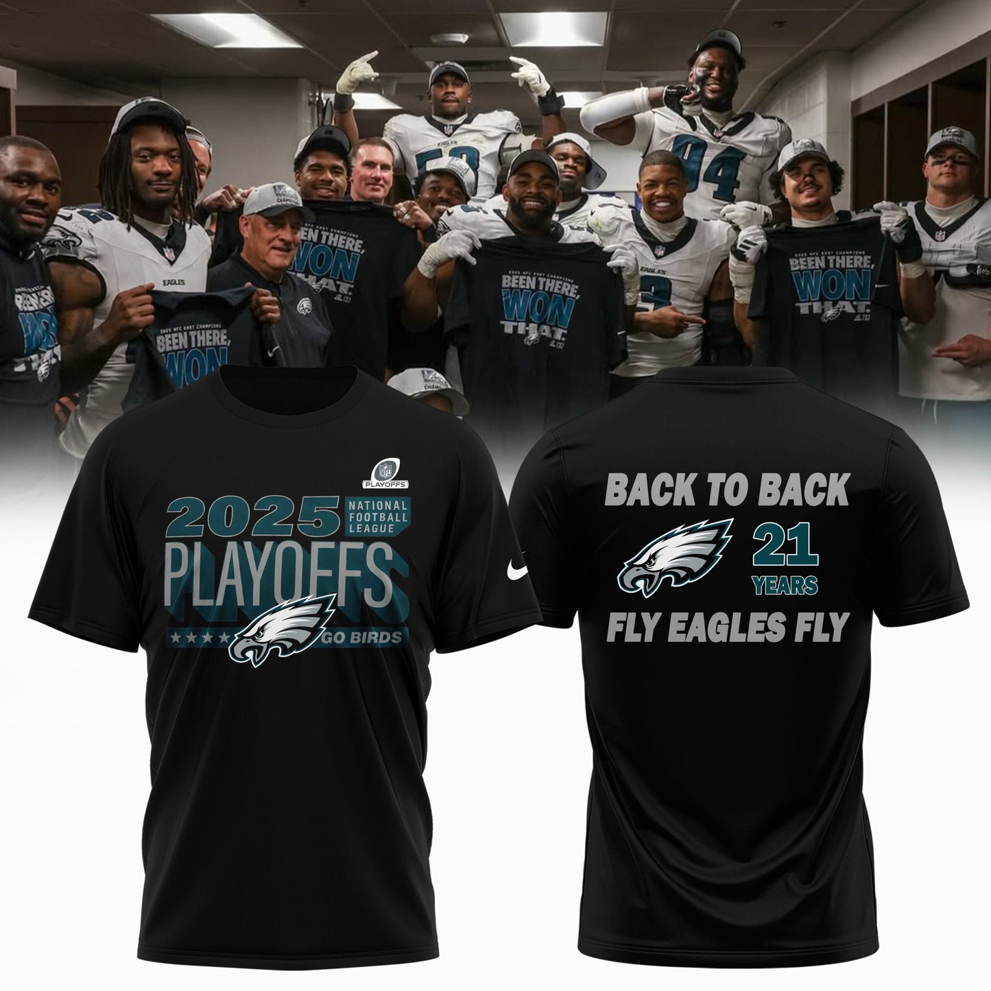 Philadelphia Eagles “ NFC East Champions 2025 Collection