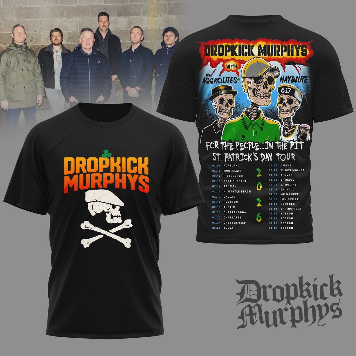 Dropkick Murphys For The People In The Pit Shirt
