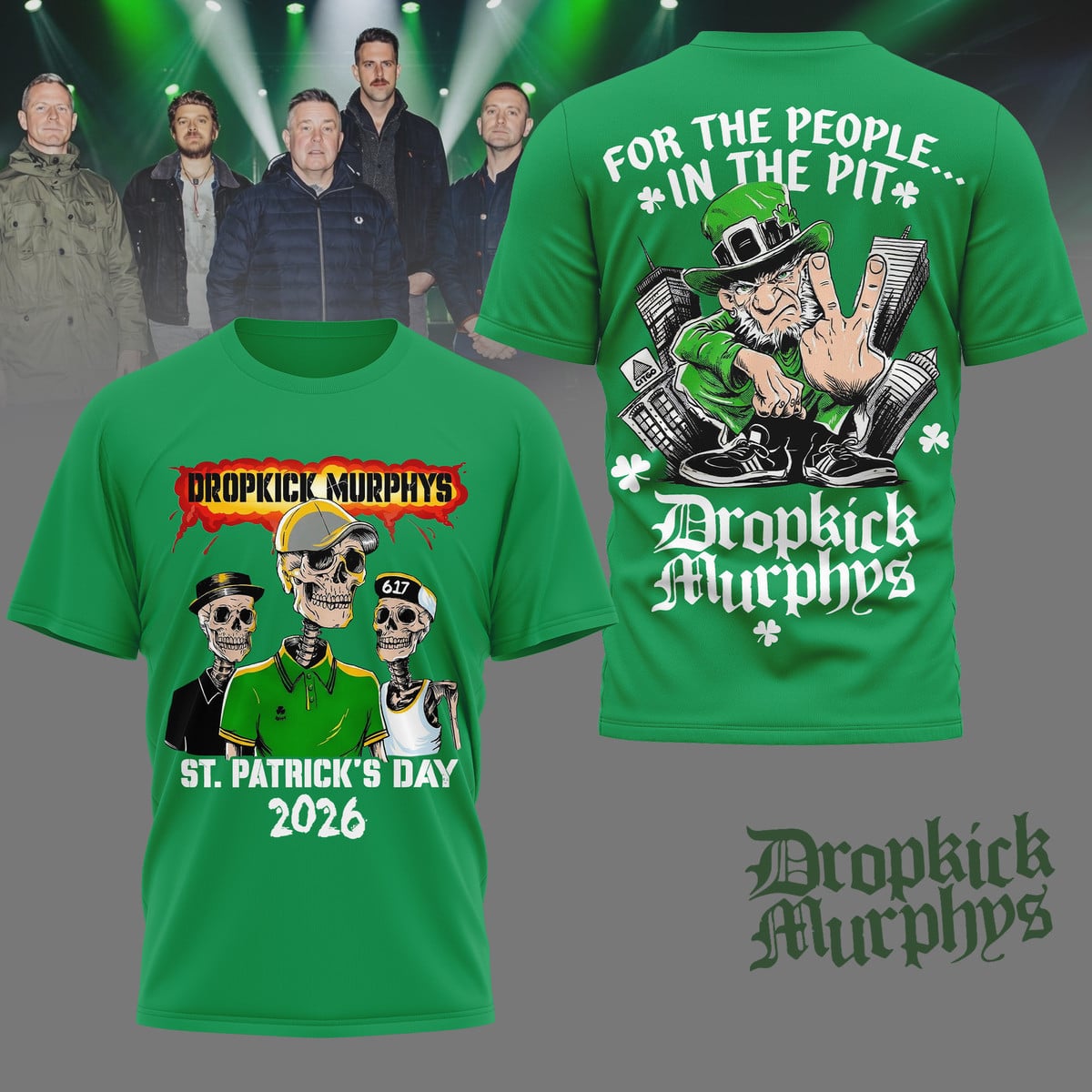 Dropkick Murphys For The People In The Pit Shirt
