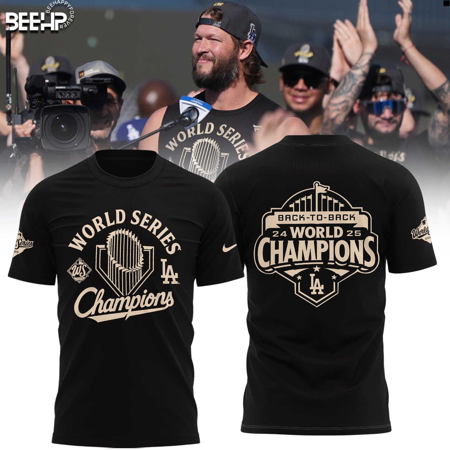 LA Dodgers “ 2025 World Series Champions Limited Edition Combo T-Shirt