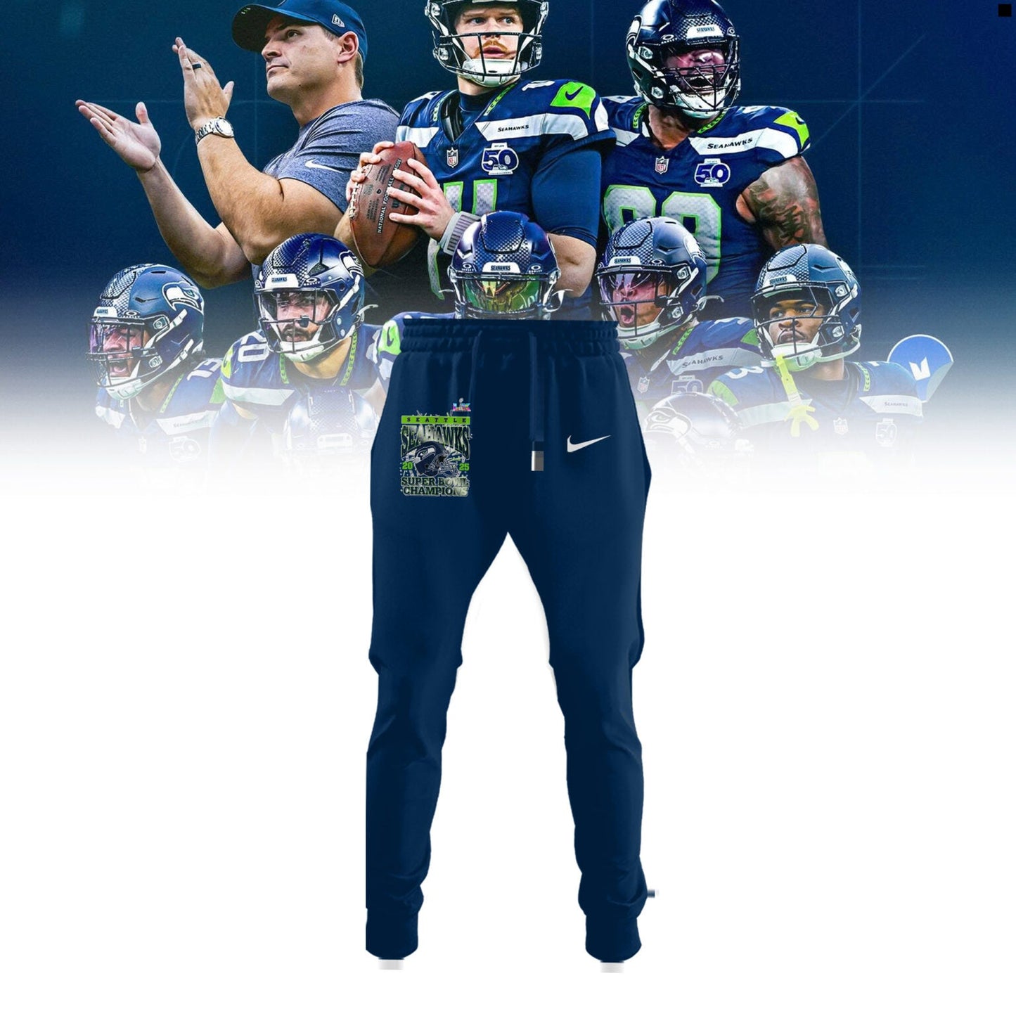 Seattle Seahawks Super Bowl LX Champions Limited Edition T.shirt