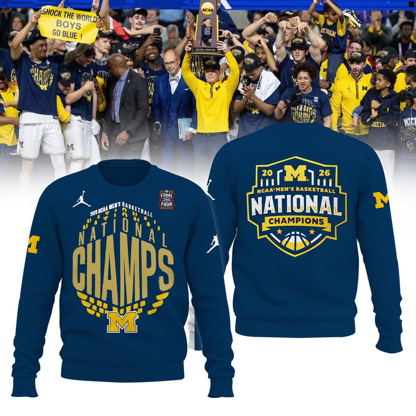 Limited Edition Michigan 2026 NCAA Men™s Basketball National Champions Shirt