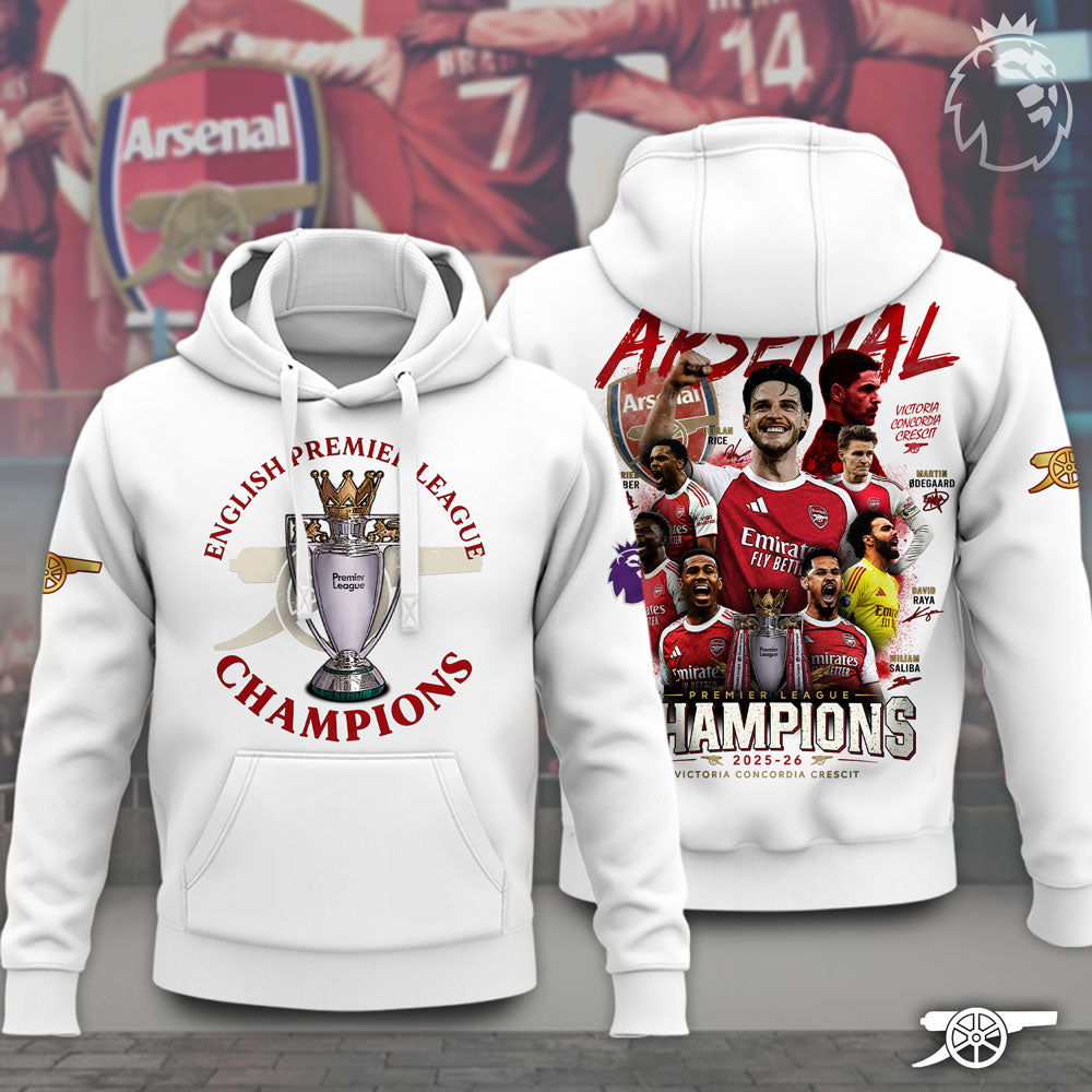 ARS Special EPL Champions 2026 Limited Edition Hoodie