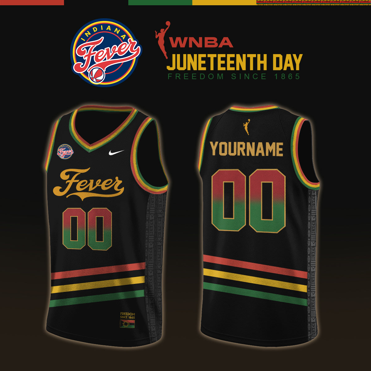 Indiana Fever 2026 WNBA x Juneteenth Day Jersey Limited Edition