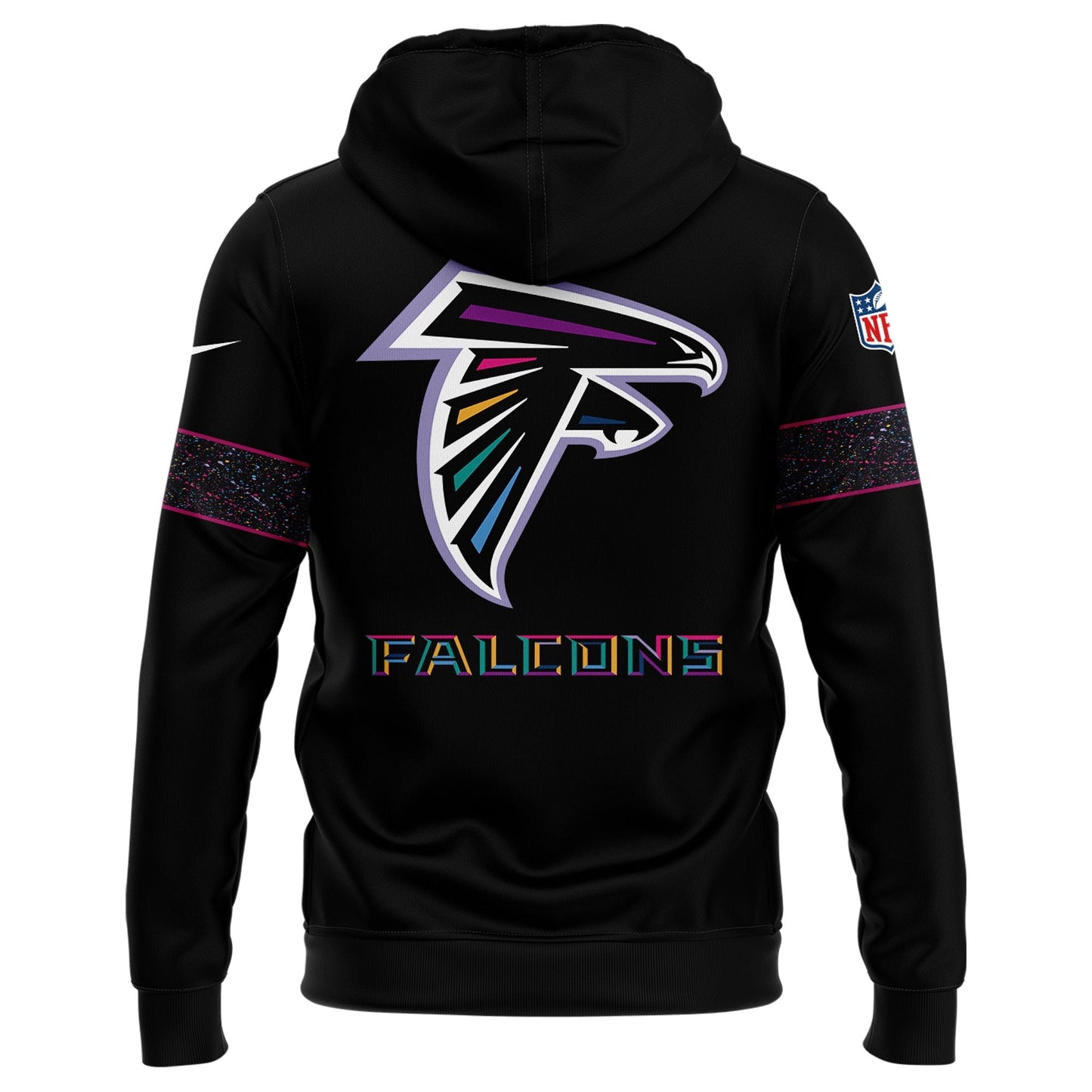 Atlanta Falcons Black 2025 NFL Crucial Catch Limited Edition Hoodie