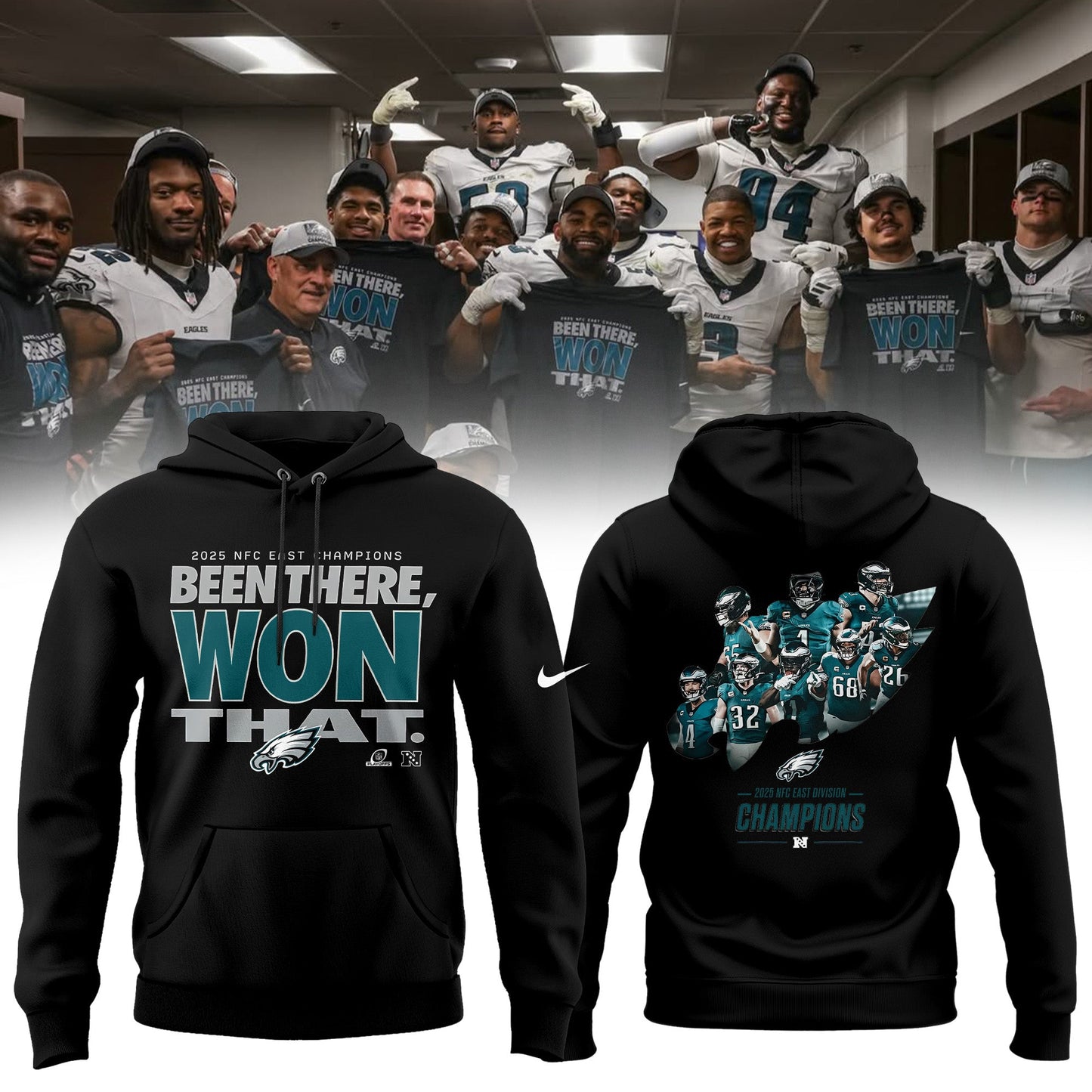 Philadelphia Eagles “ NFC East Champions 2025 Collection
