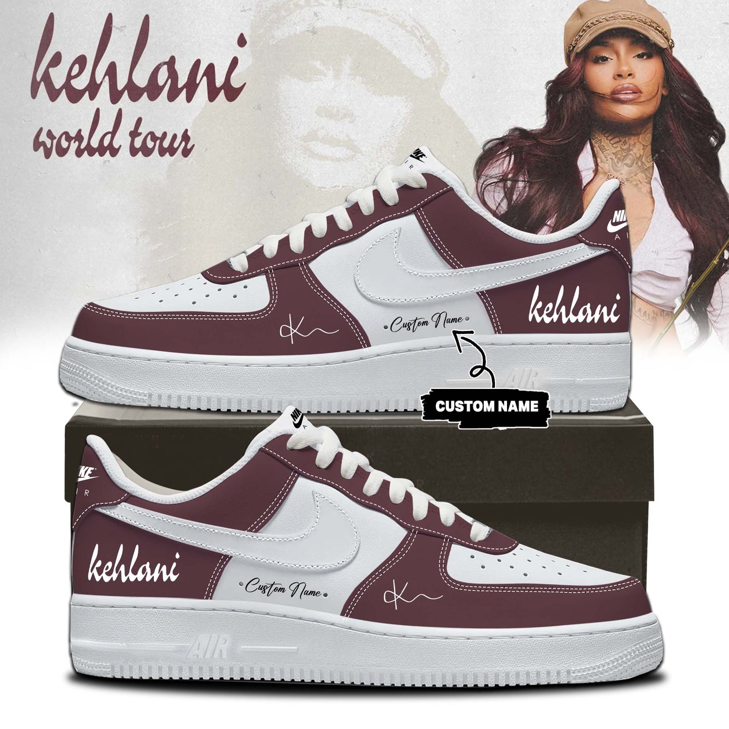 Kehlani World Tour 2026 Limited Edition Signature – Shoes