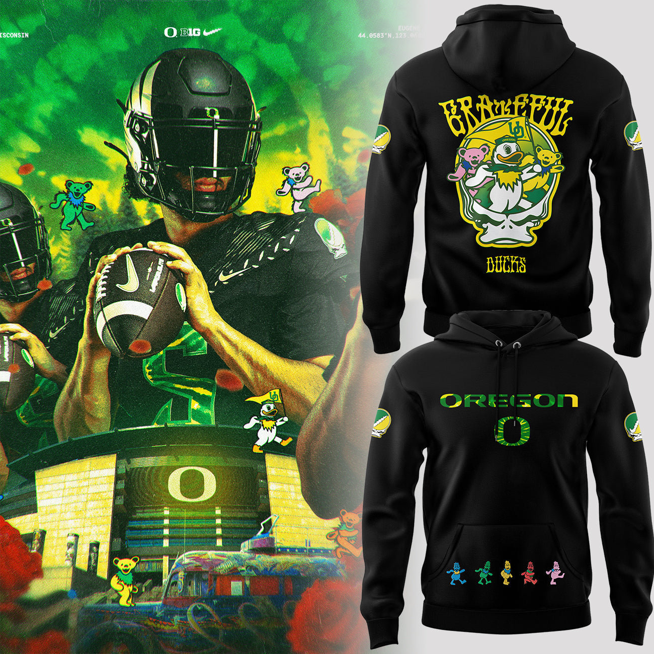 Special Edition Grateful Ducks� 2025 Hoodie