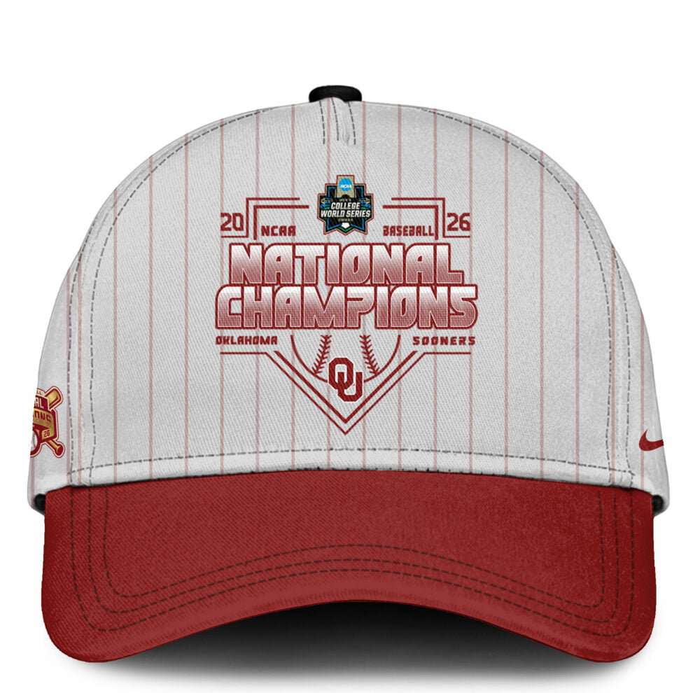 Oklahoma Sooners 2026 NCAA Baseball National Champions Jersey