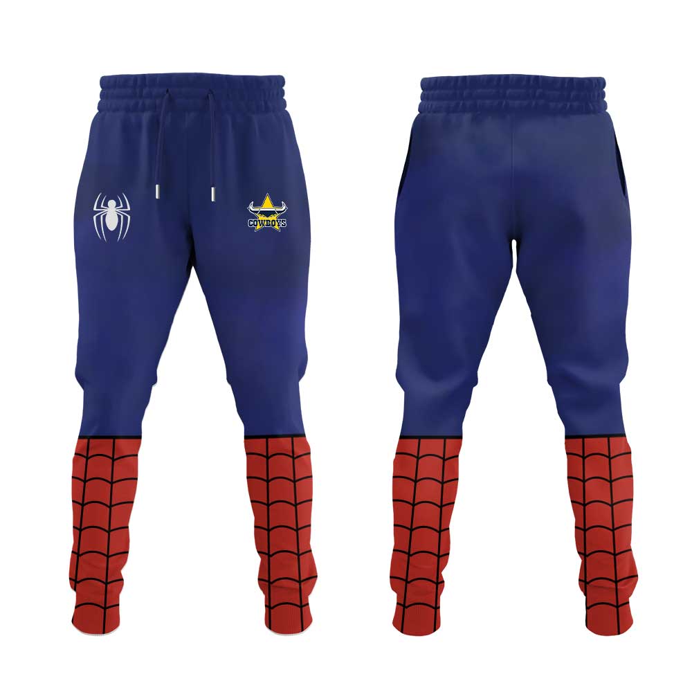North Queensland Cowboys x Spider-Man 2026 Merch Polo
