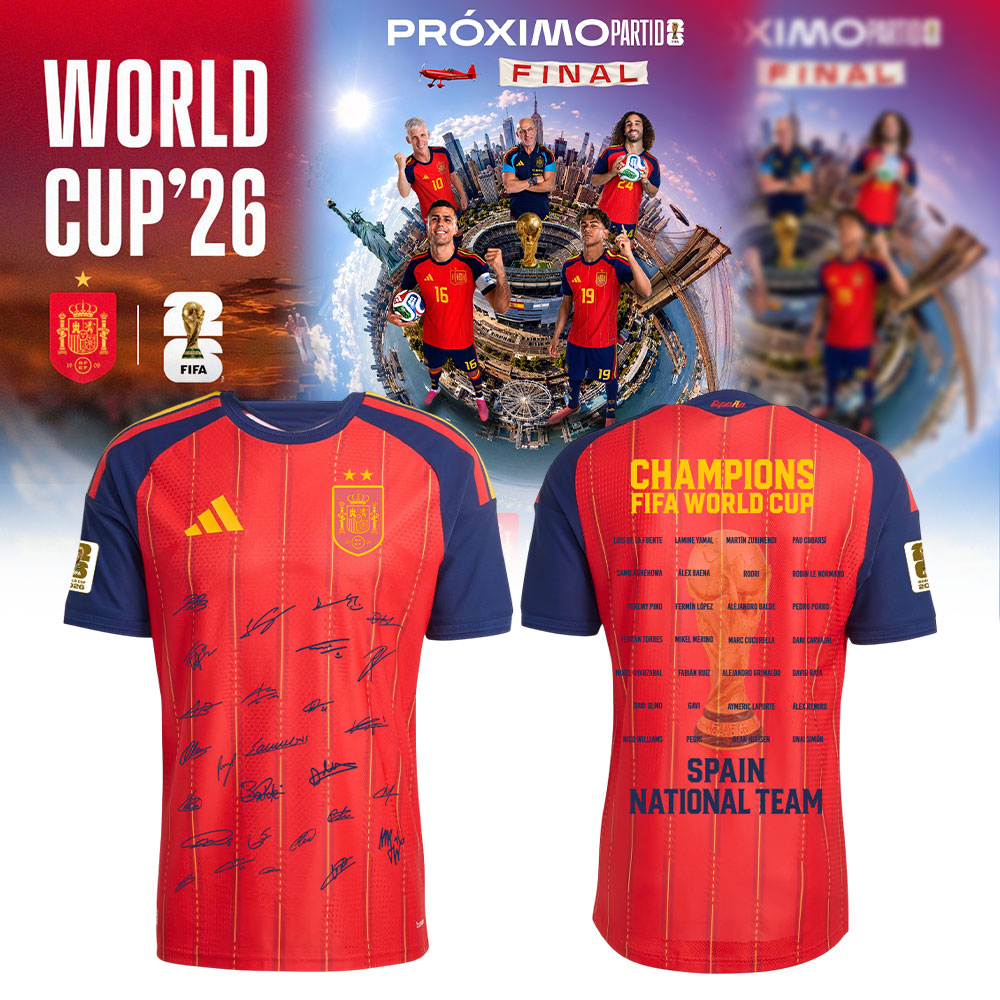 Spain World Cup Champions 2026 Jersey