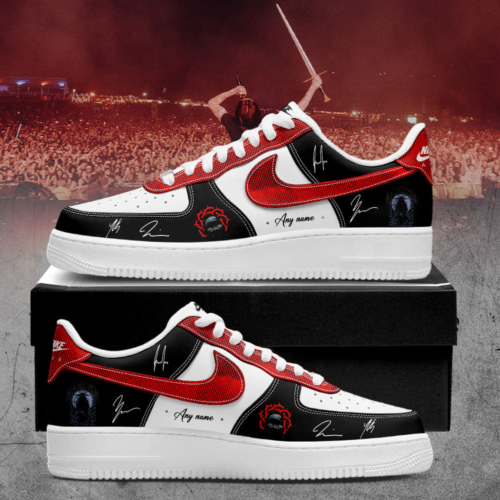BAD OMENS DO YOU FEEL LOVE WORLDWIDE 2026 V Signature Custom Name Shoes