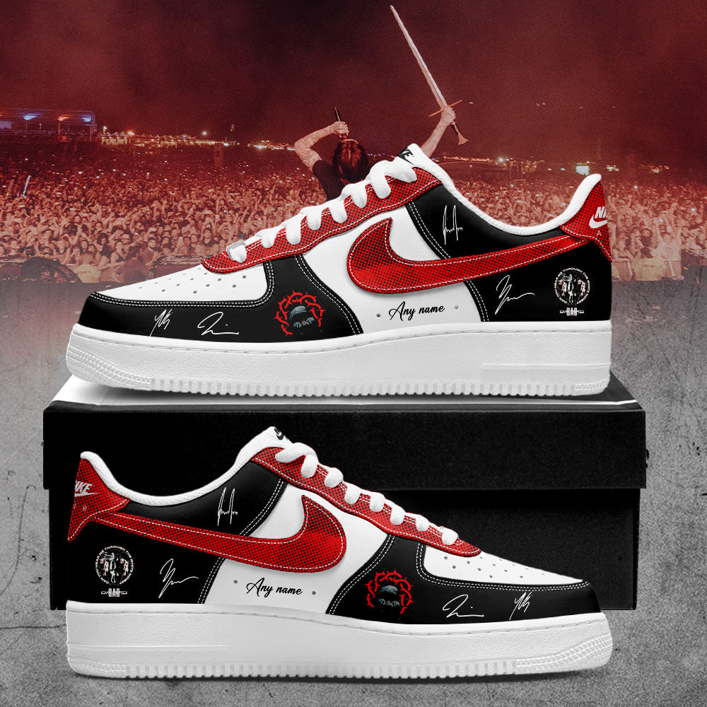 BAD OMENS DO YOU FEEL LOVE WORLDWIDE 2026 V Signature Custom Name Shoes