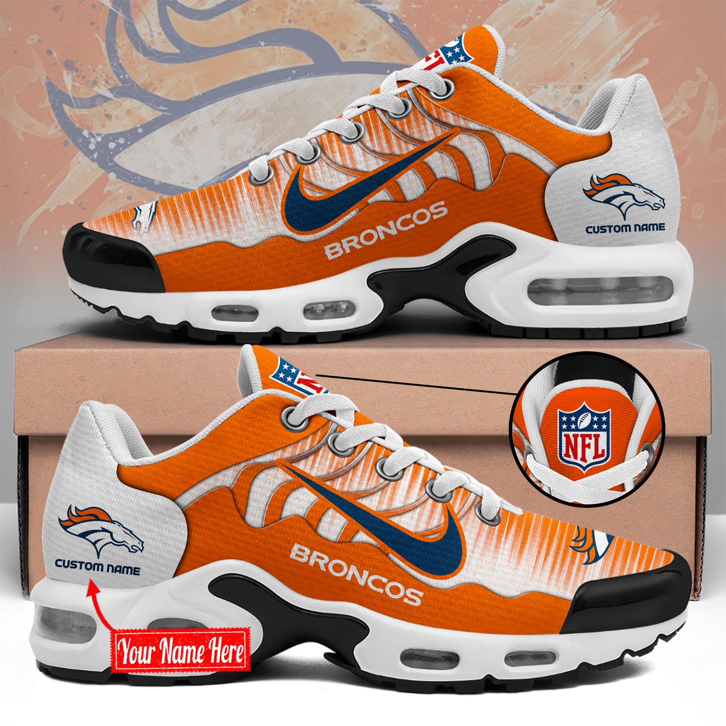 Denver Broncos EDITION NEW Shoes