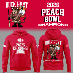 Indiana Hoosiers 2026 Peach Bowl Champions Limited Hoodie