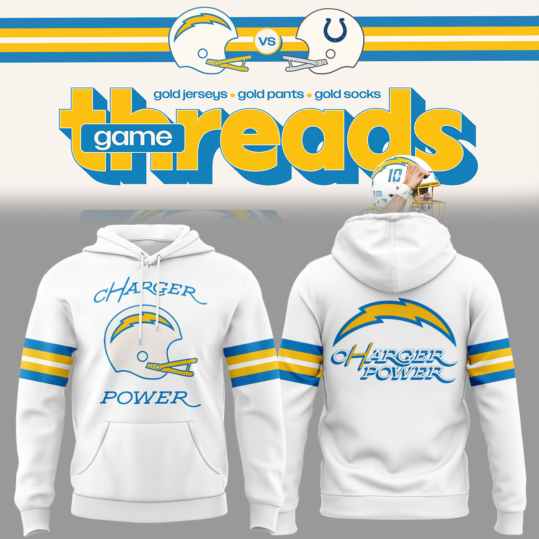 Limited Edition Chargers Power 2025 Hoodie