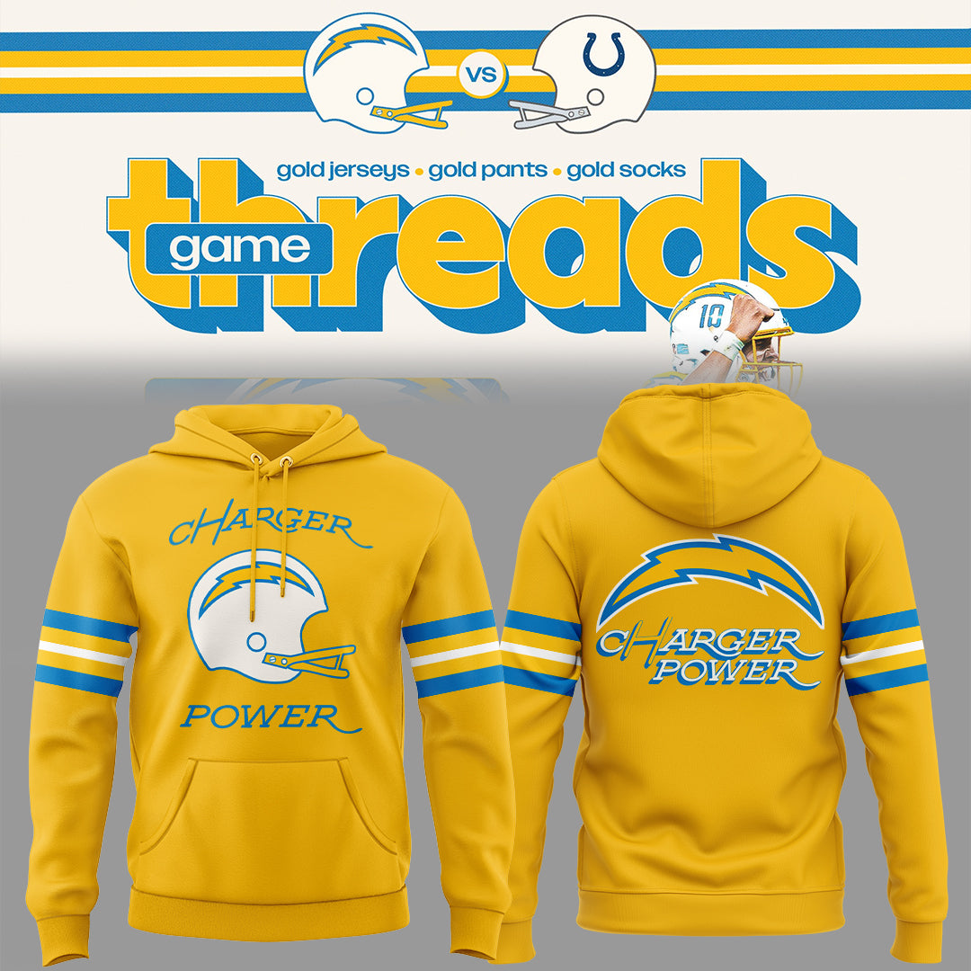 Limited Edition Chargers Power 2025 Hoodie