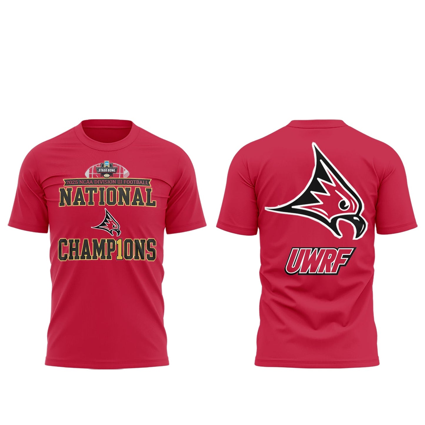 Limited Edition Falcon Football 2025 NCAA Division III National Champions TShirt
