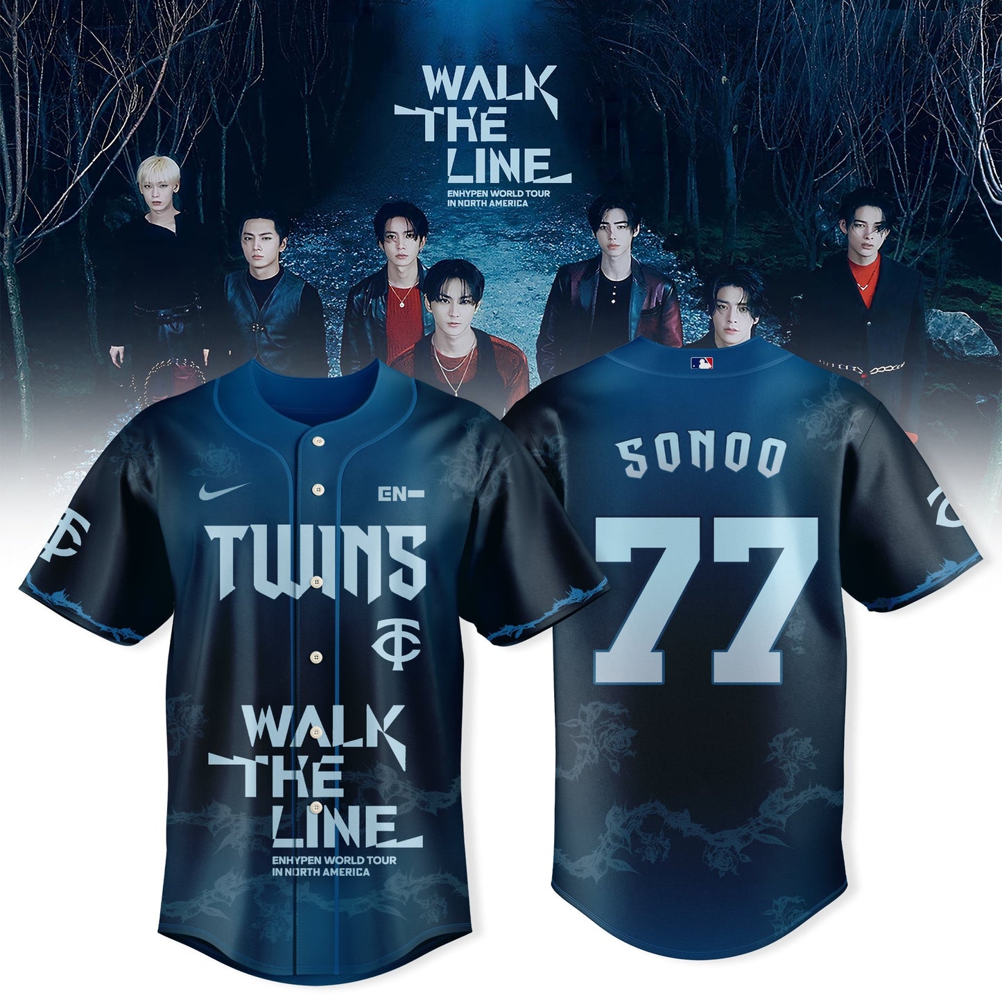 Minnesota Twins x ENHYPEN Walk the Line World Tour