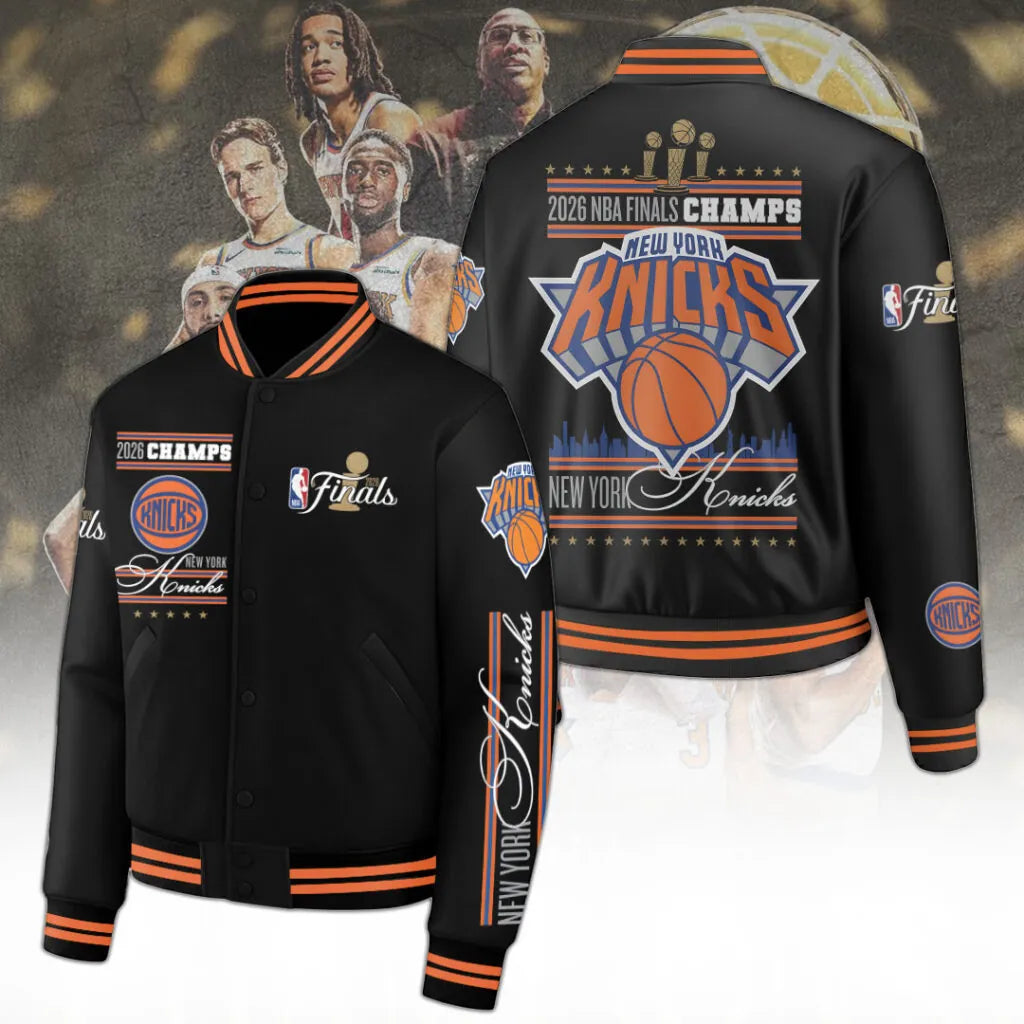 New York Knicks 2026 NBA Champions Bomber Jacket