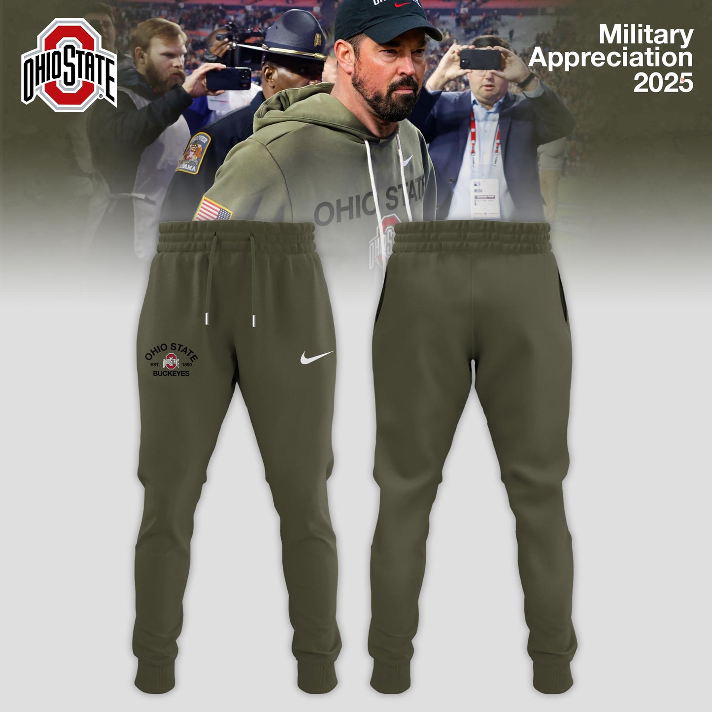 Ohio State Buckeyes 2025 Military Appreciation Limited Edition T-shirt