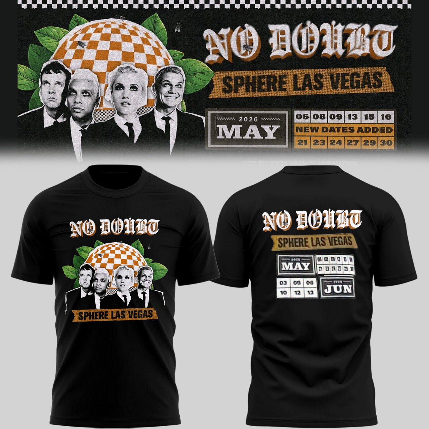 Limited Edition No Doubt Live at Sphere 2026 Shirt