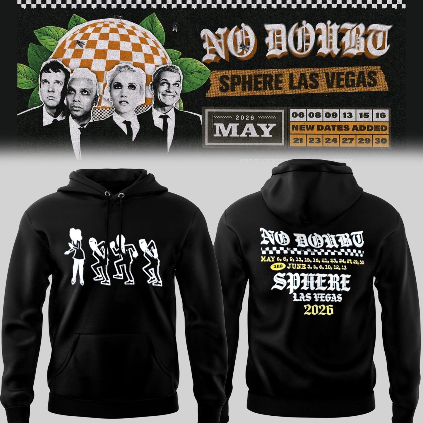 Limited Edition No Doubt Live at Sphere 2026 Hoodie