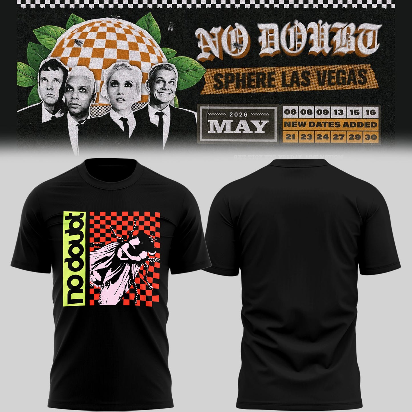 Limited Edition No Doubt Live at Sphere 2026 Shirt