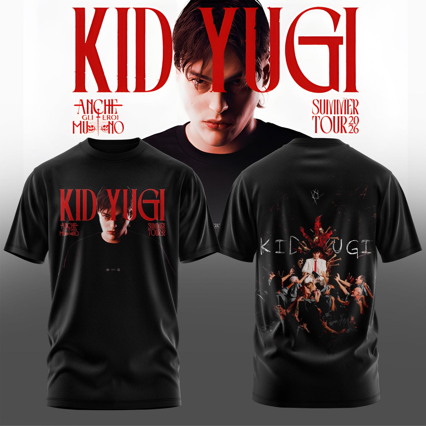 Kid Yugi – Summer Tour 2026 Limted Tshirt