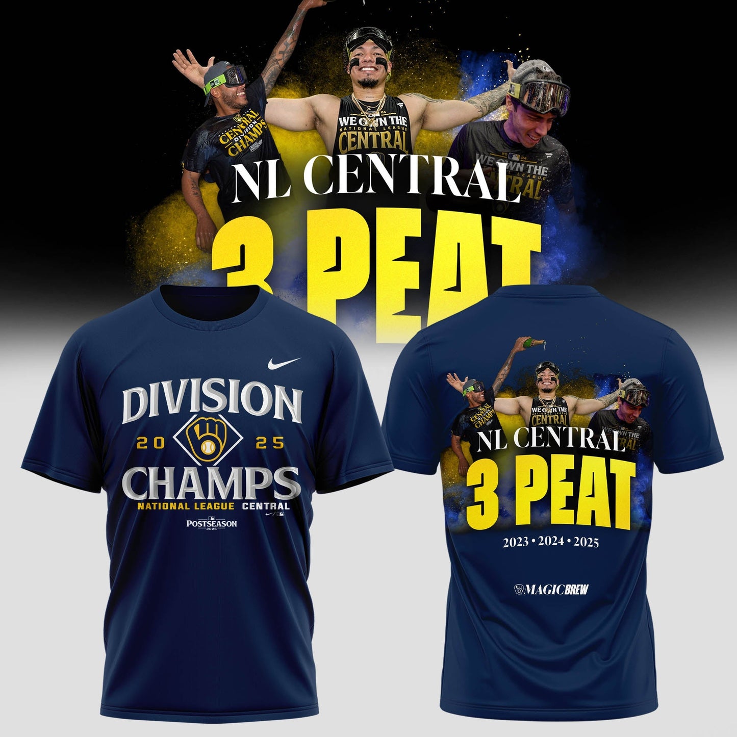 DO IT FOR UECK! The 2025 Brewers™ playoff merch T-Shirt