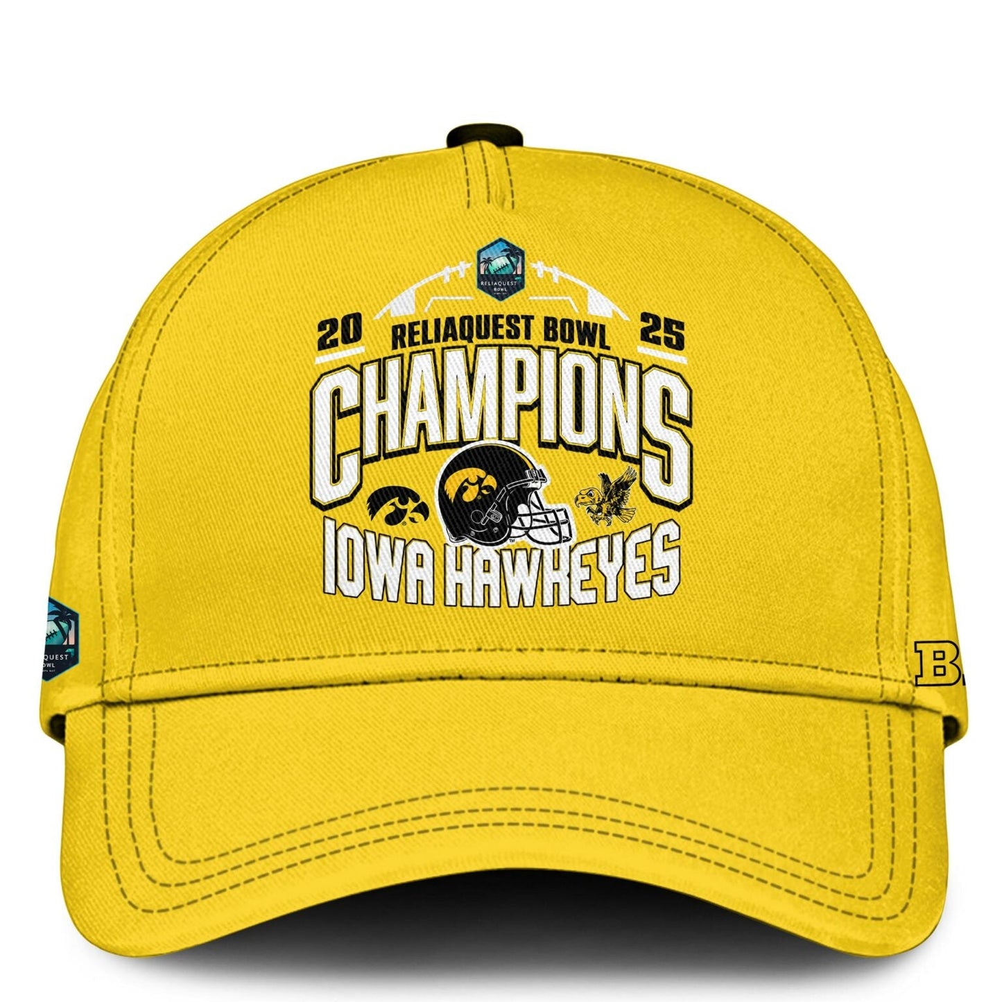 Iowa Football ReliaQuest Bowl CHAMPIONS 2025 Hoodie V1
