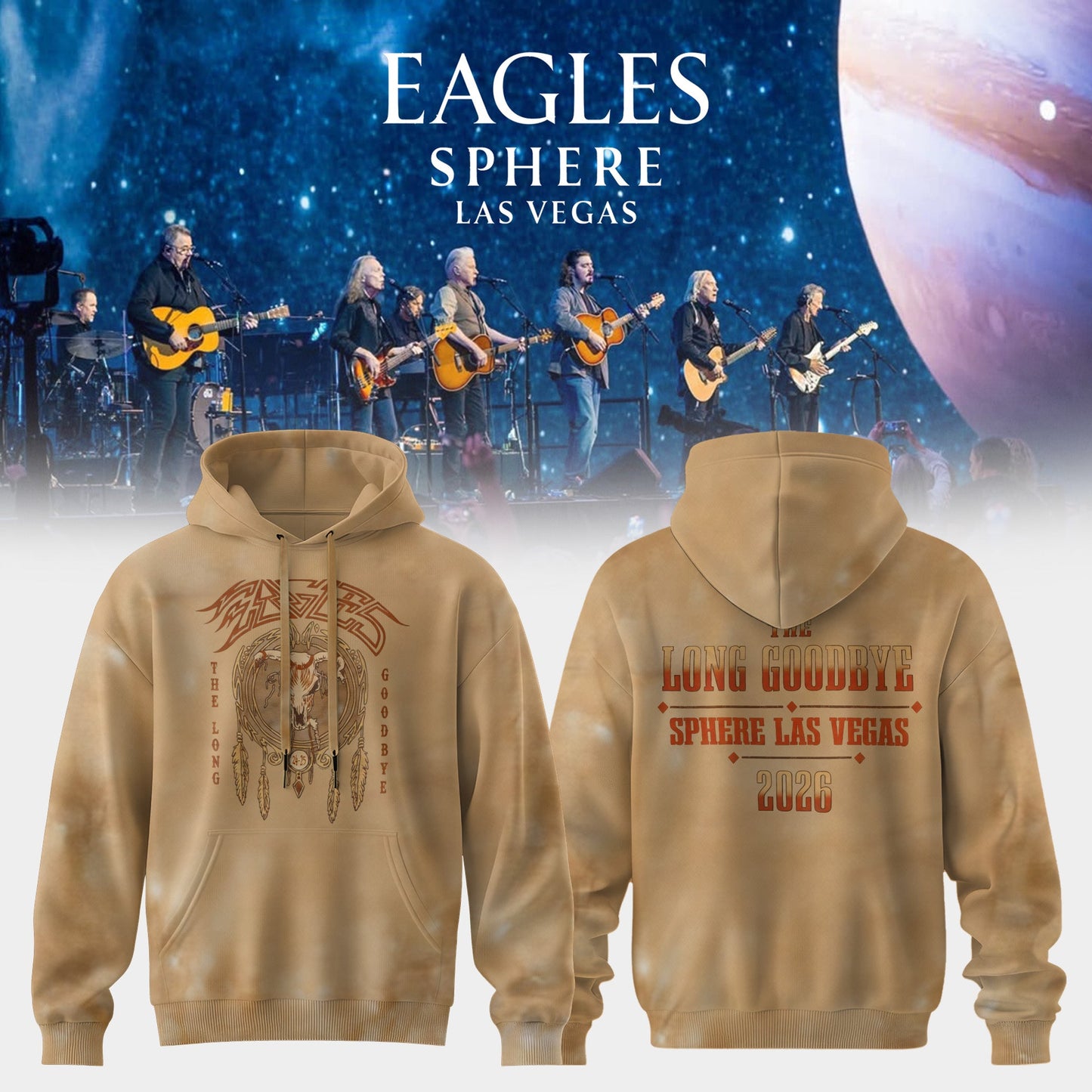 Eagles “ Live at Sphere 2026 Limited Hoodie