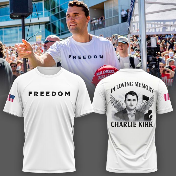 Charlie Kirk "FREEDOM" RIP “ 1993-2025 Classic T-Shirt