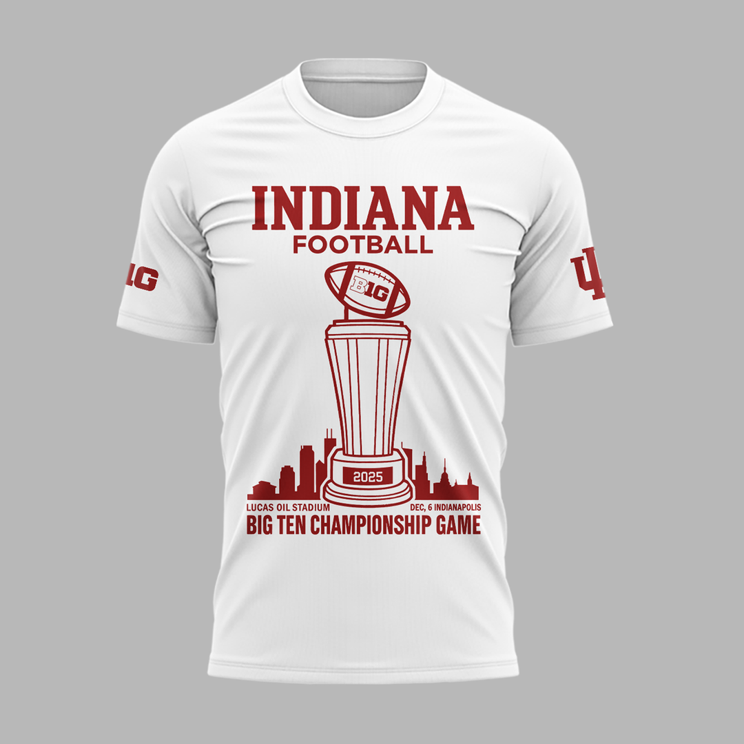 India Football 2025 Big Ten Champs Tshirt