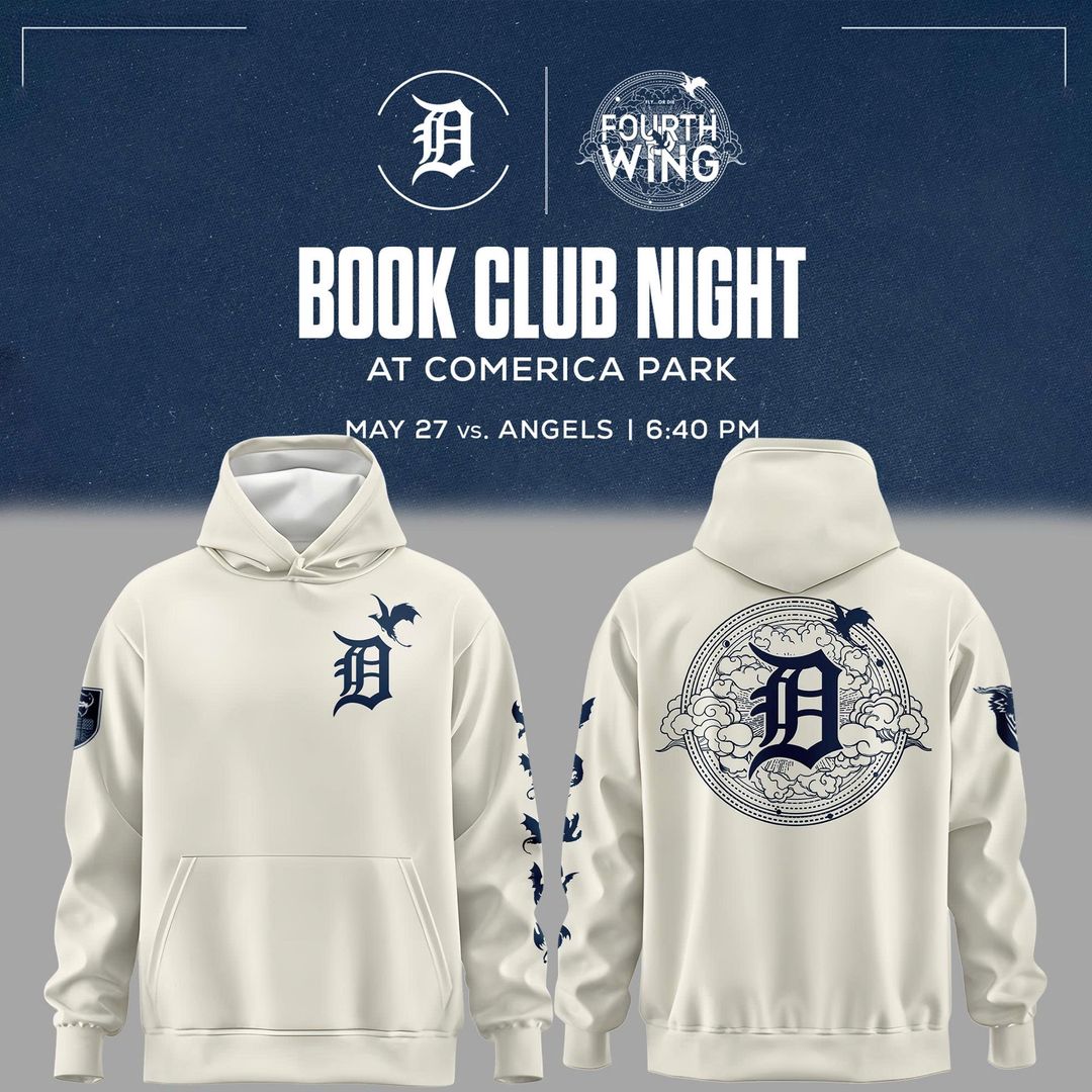 Detroit Tigers Fourth Wing Fan Night Hoodie - Special Edition