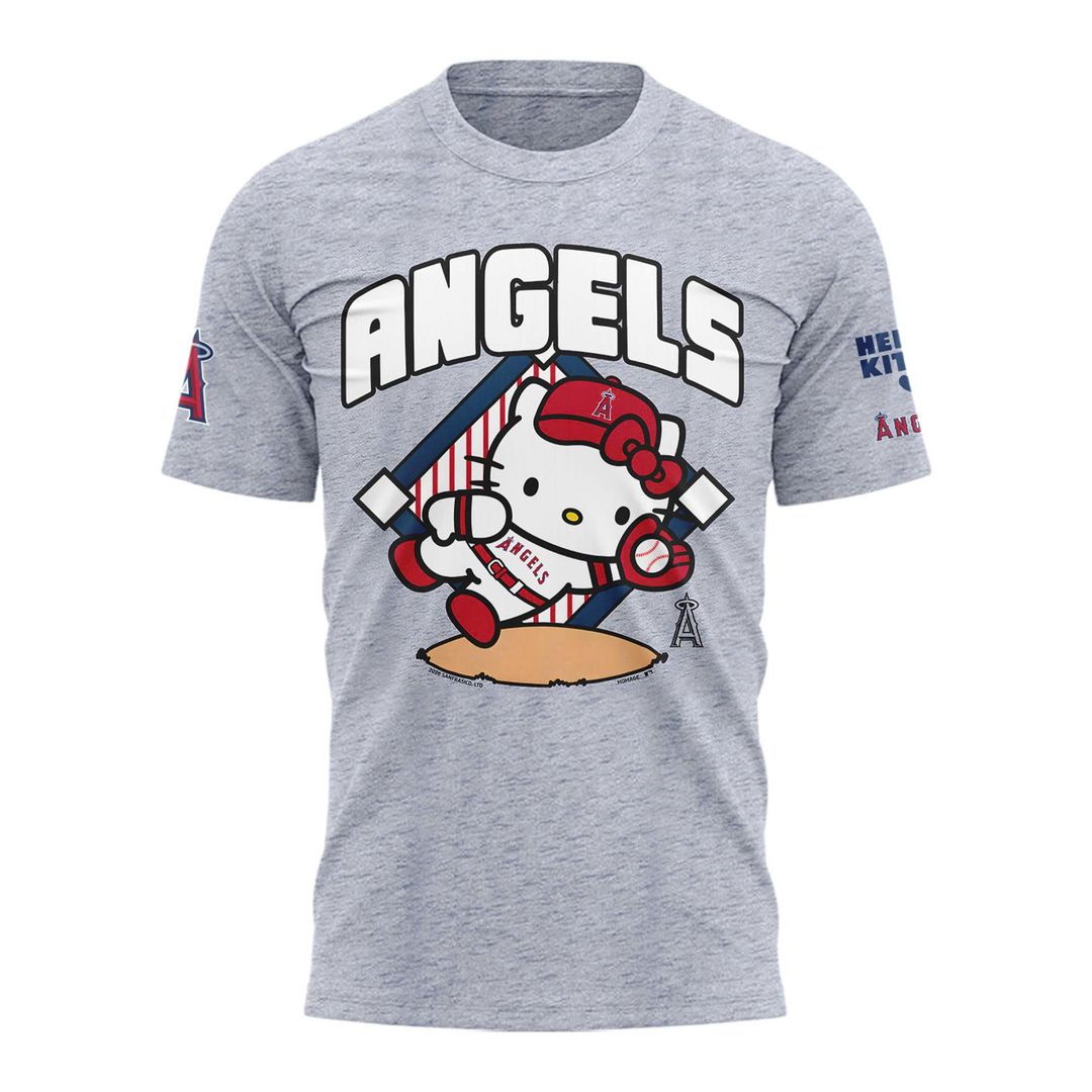 Los Angeles Angels x Hello Kitty 2026 MLB-Inspired T-Shirt