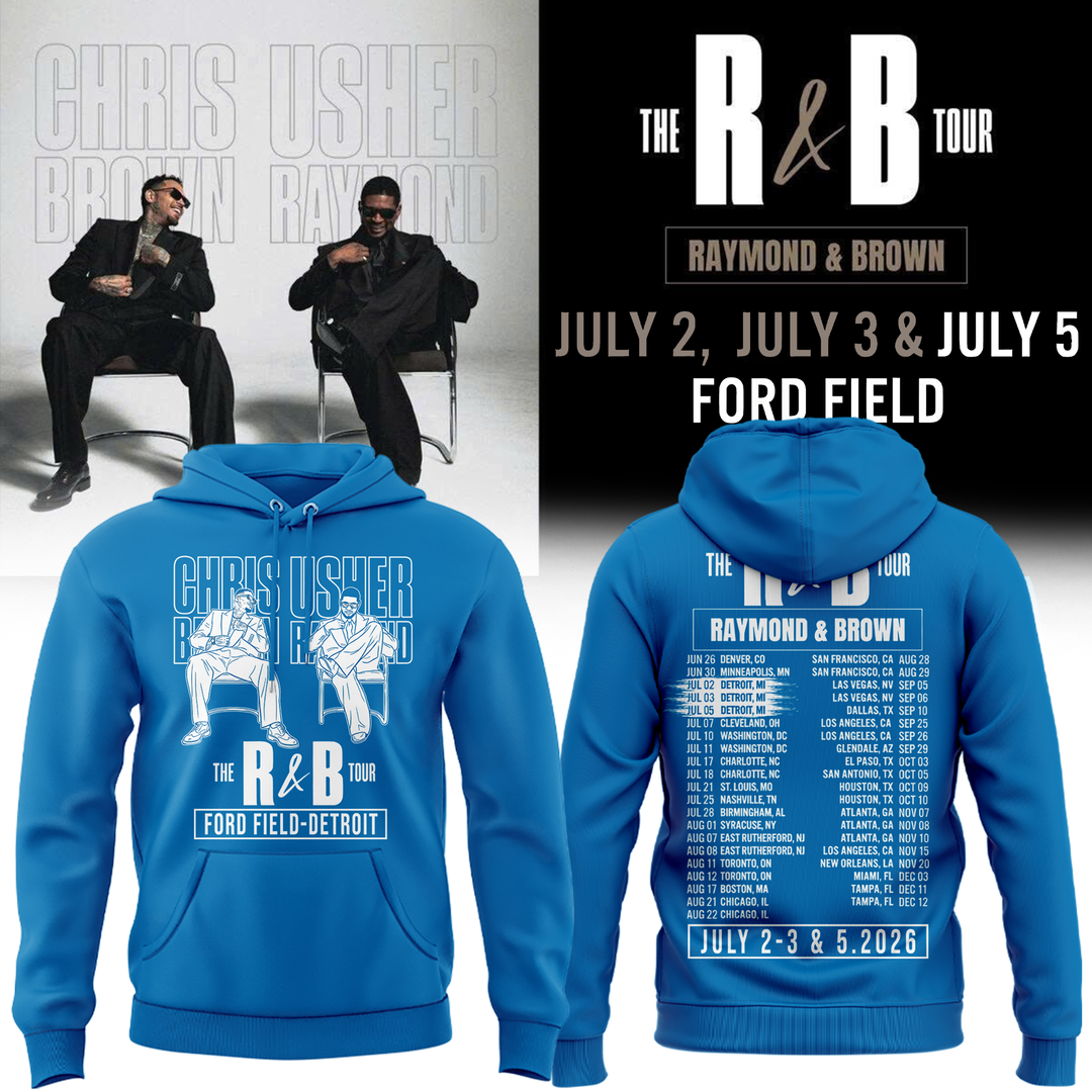 Exclusive Version Hoodie Detroit x The R&b Tour 2026