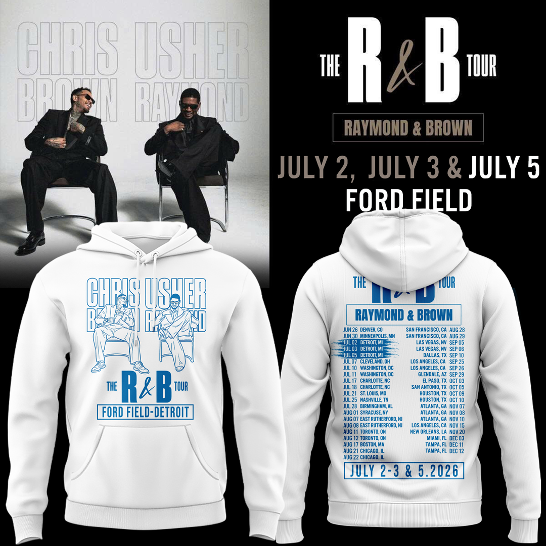 Exclusive Version Hoodie Detroit x The R&b Tour 2026