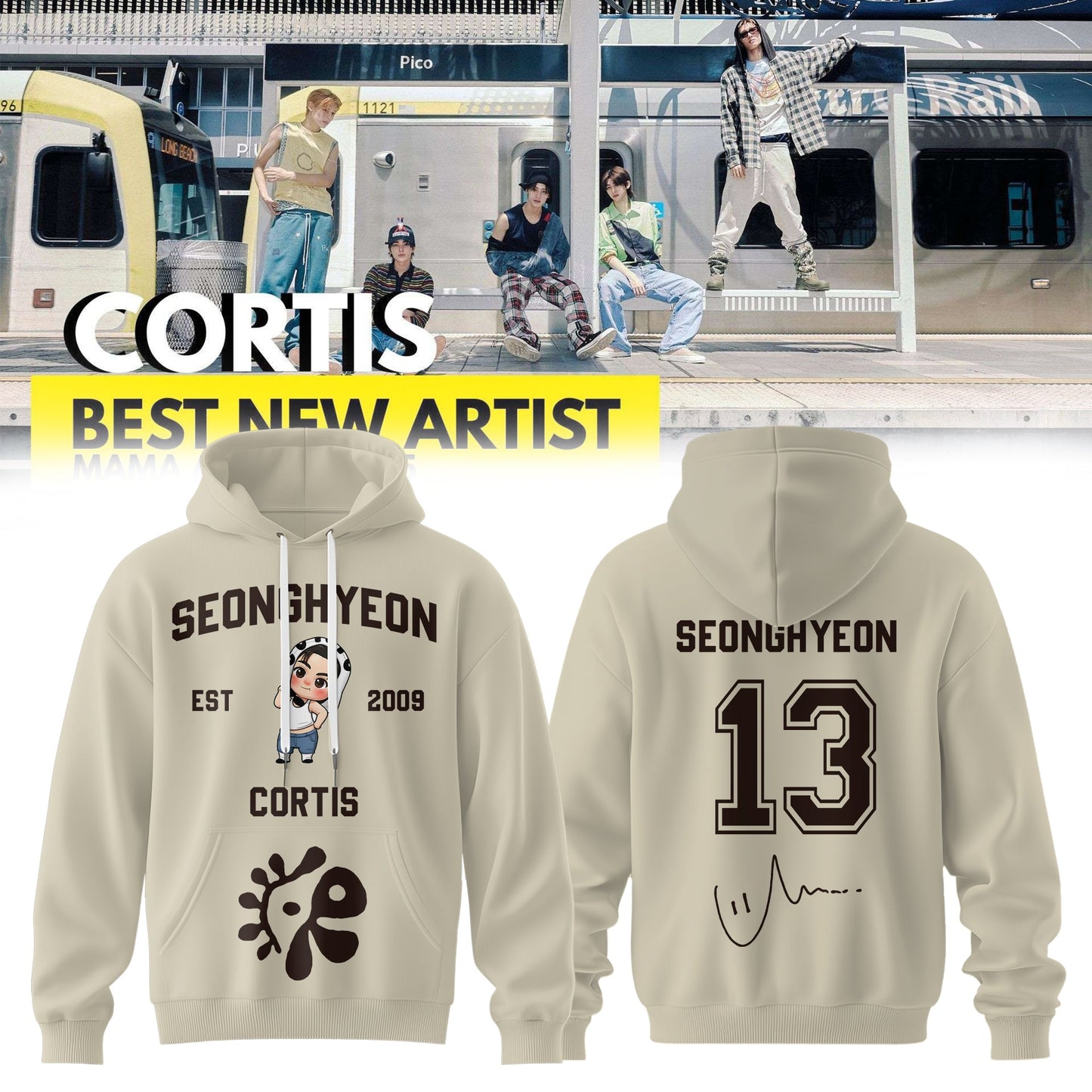 CORTIS: MAMA AWARDS ROOKIE OF THE YEAR� Exclusive Hoodie - Seonghyeon