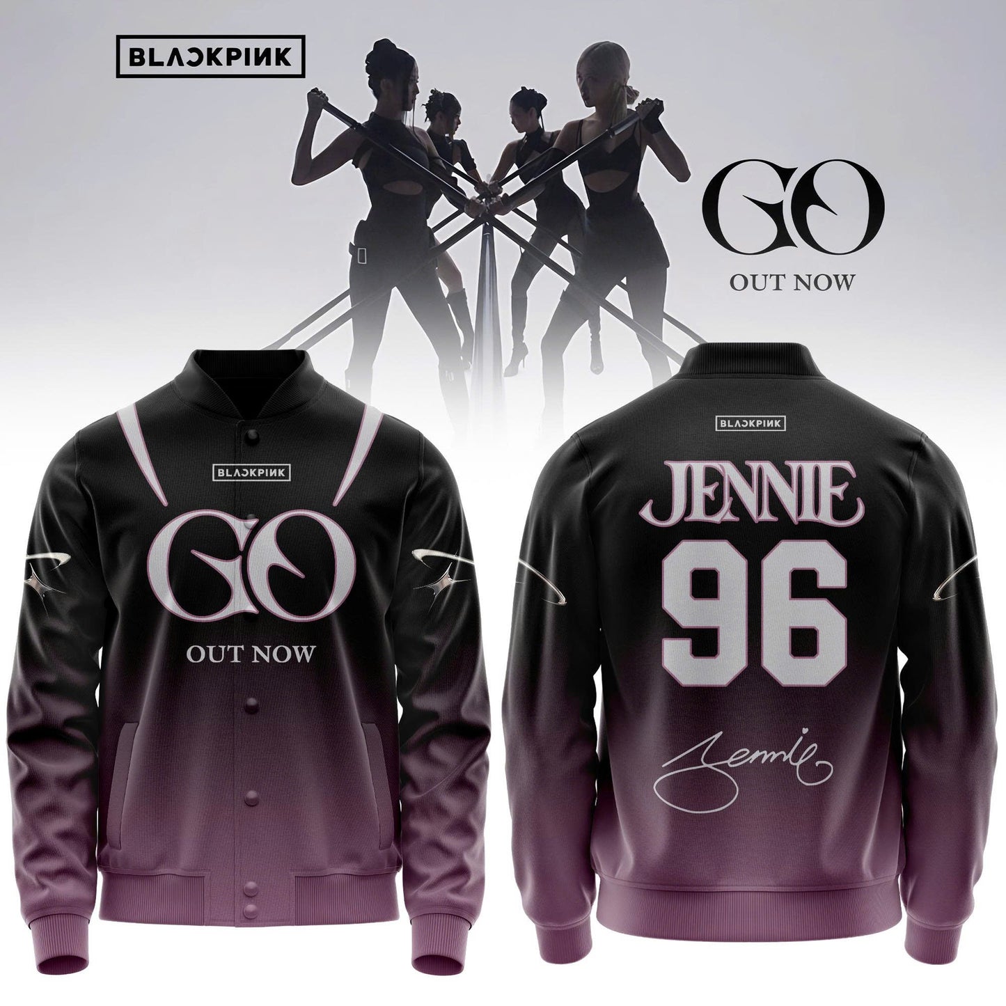 BLACKPINK ˜GO™ OUT NOW “ Jacket (Jennie)