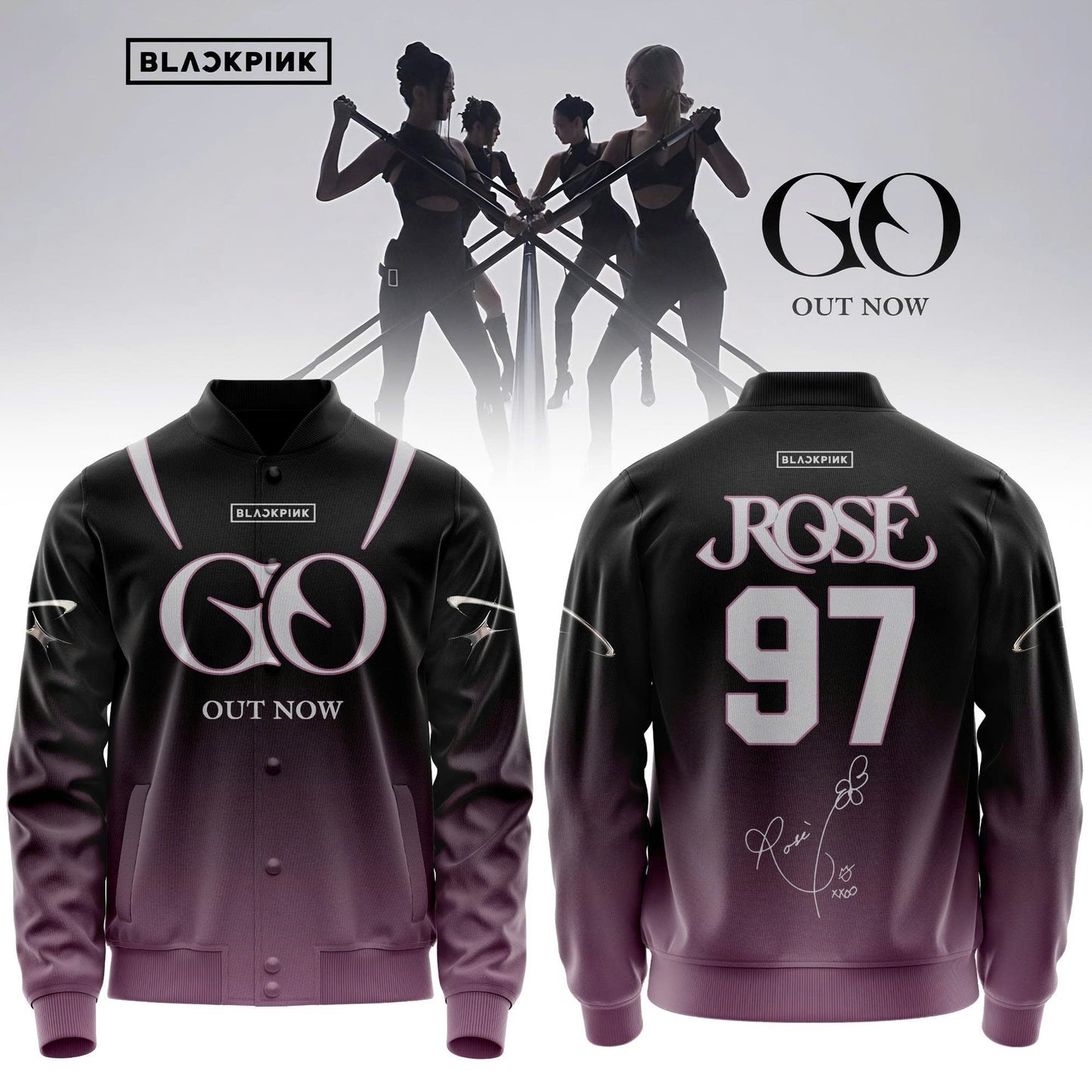BLACKPINK ˜GO™ OUT NOW “ Jacket (Rosé)