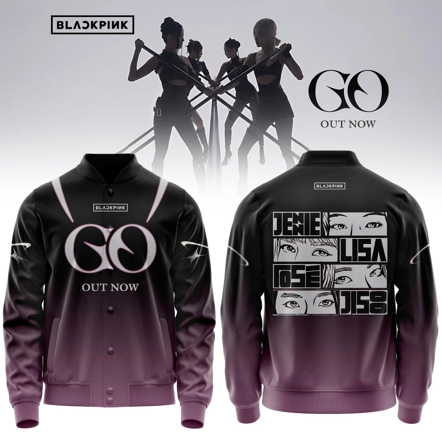 BLACKPINK ˜GO™ OUT NOW “ Jacket