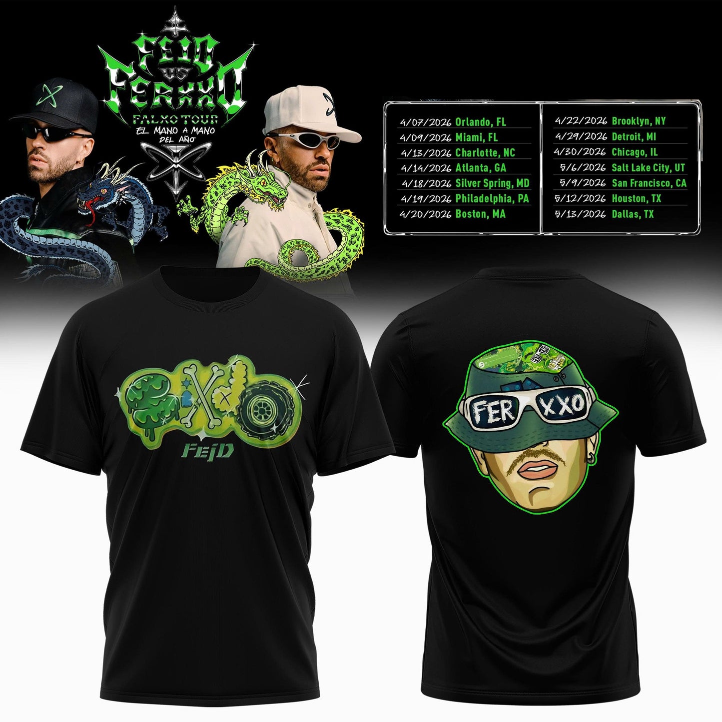 Falxo Tour 2026 Edition Tee