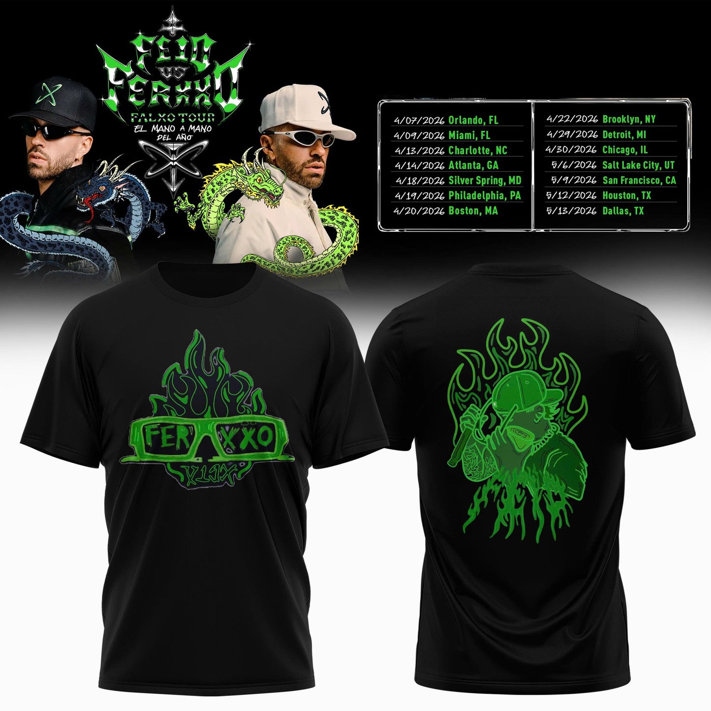 Falxo Tour 2026 Edition Tee