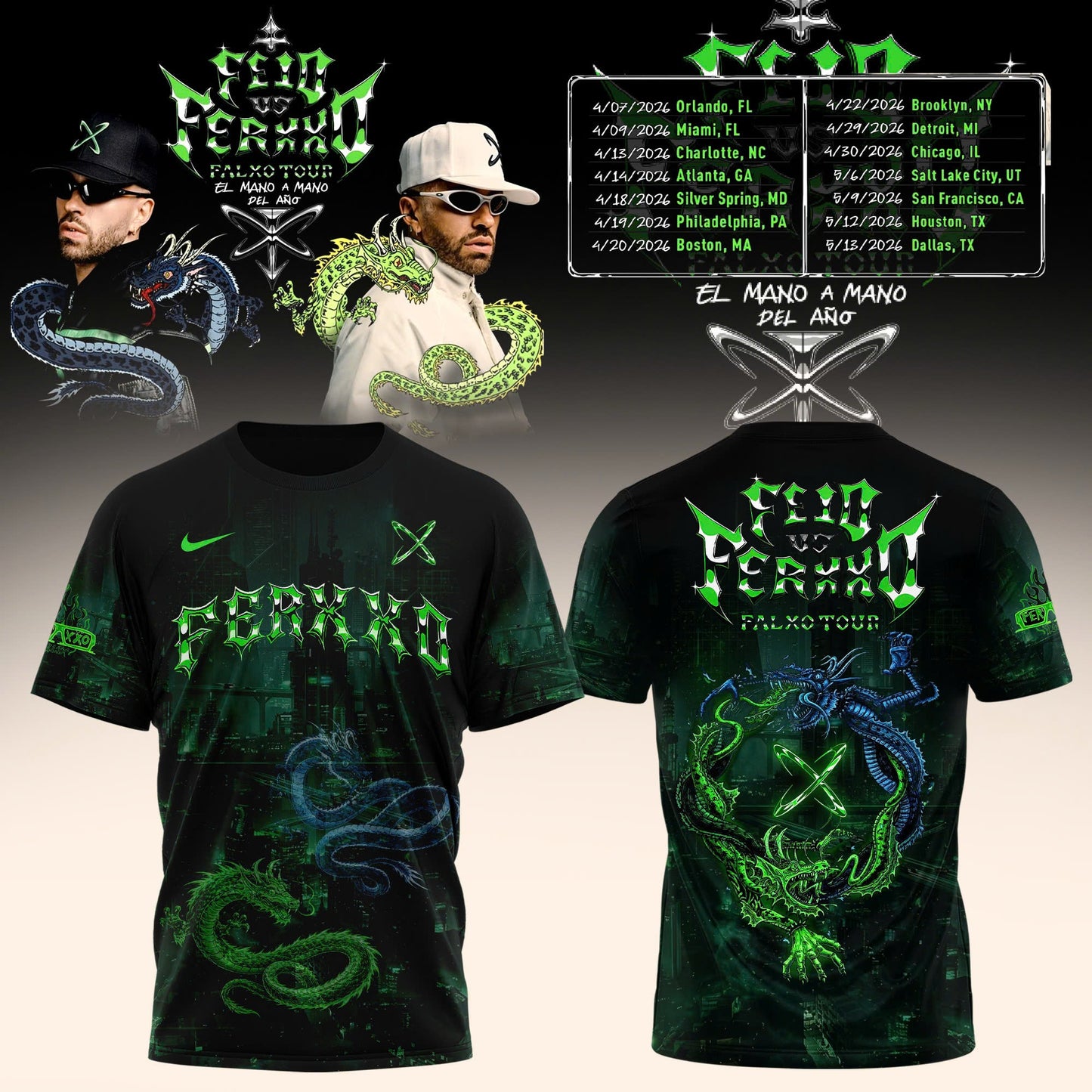 Falxo Tour 2026 Edition Tee