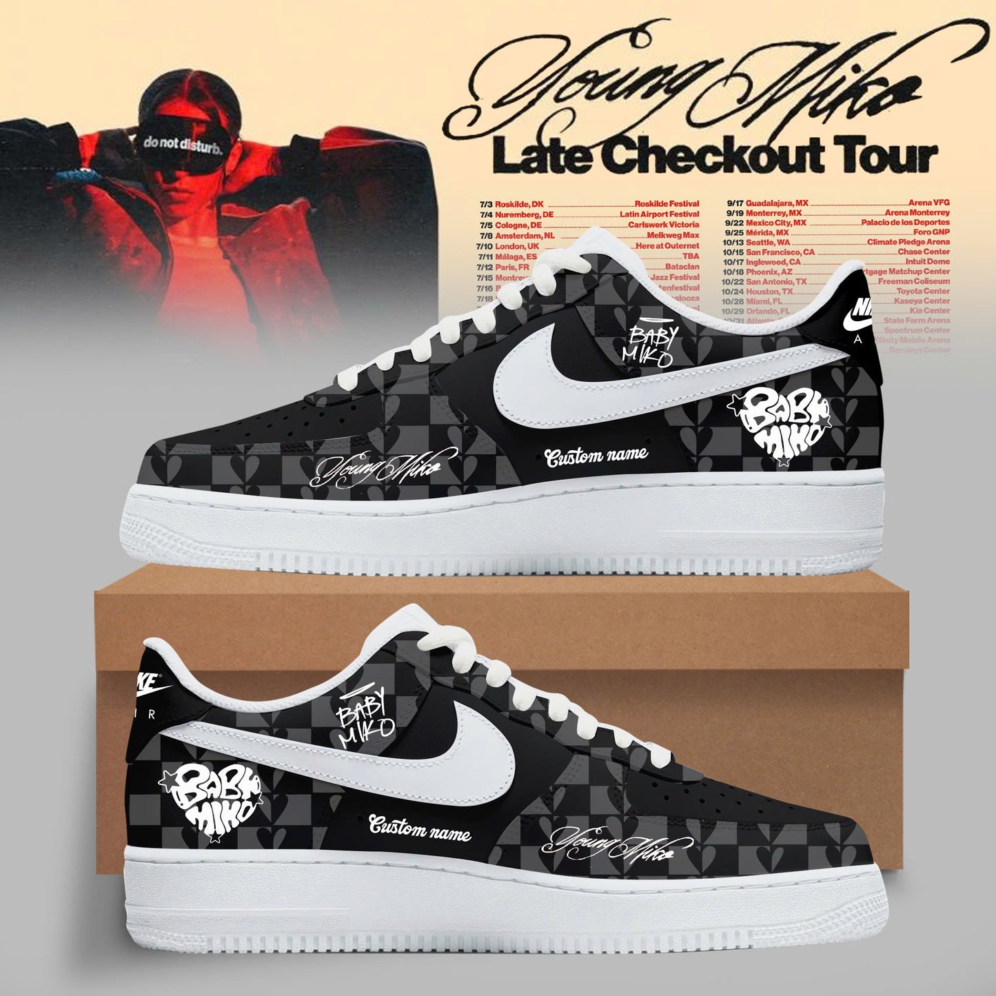 Young Miko “ Purple Chaos Low Shoes