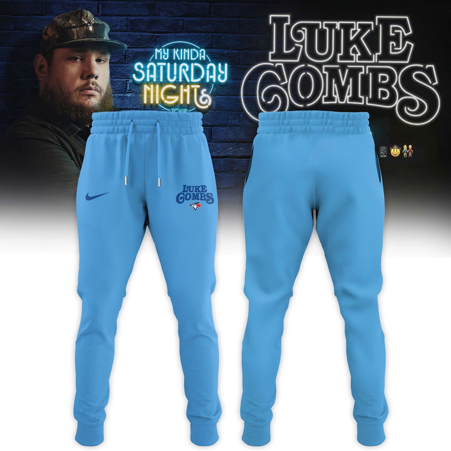 Toronto Blue Jays x LC My Kinda Saturday Night Tour 2026 Limited Edition Sweatshirt