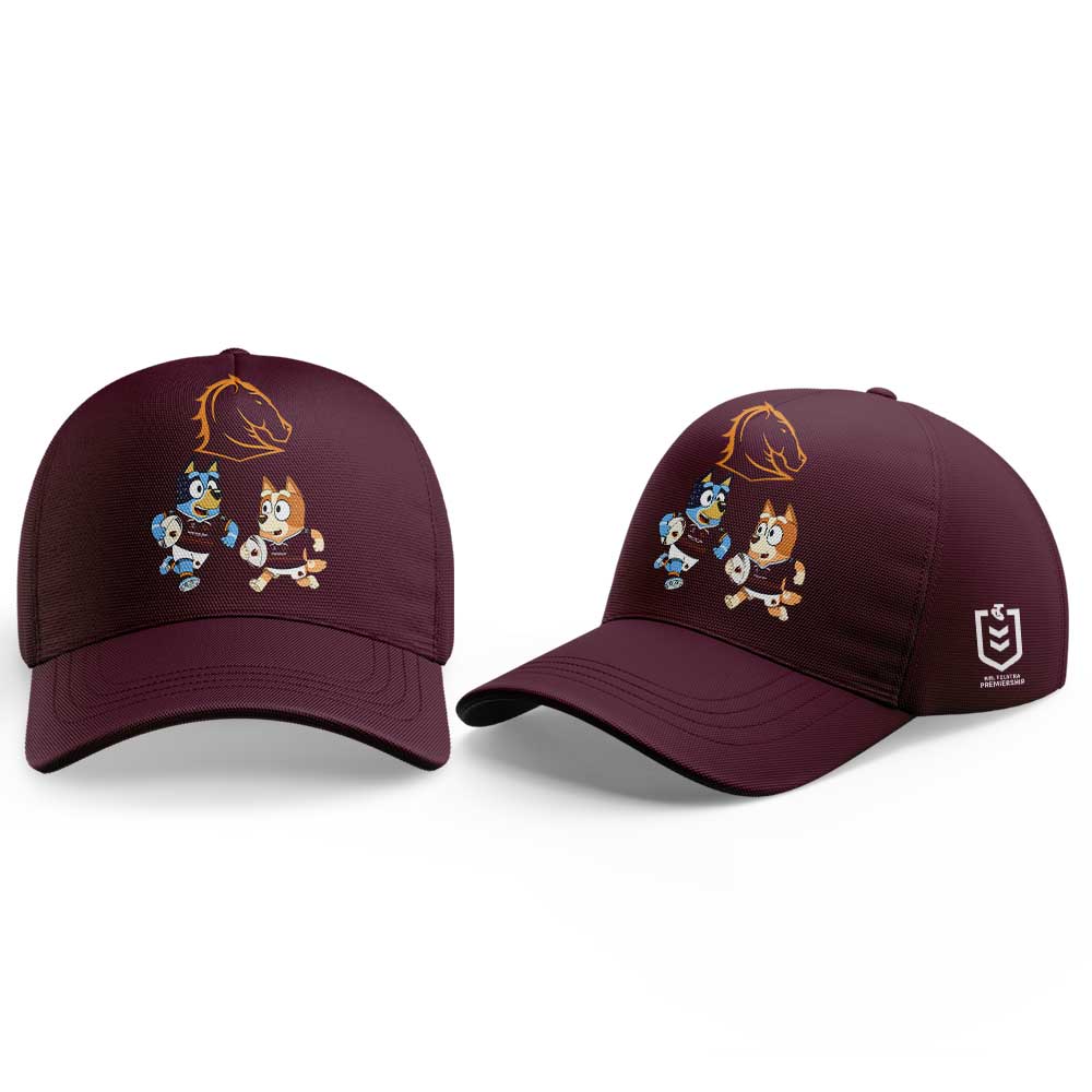 Limited Edition Brisbane Broncos x Bluey and Bingo Hoodie